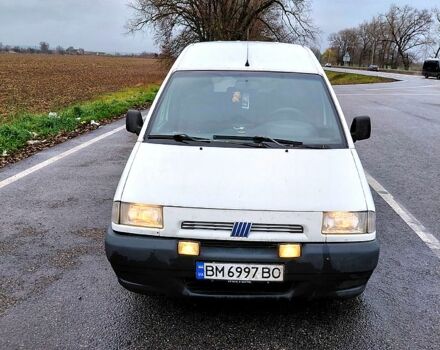 Белый Фиат Скудо, объемом двигателя 1.9 л и пробегом 400 тыс. км за 3400 $, фото 1 на Automoto.ua