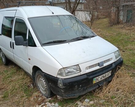 Белый Фиат Скудо, объемом двигателя 1.9 л и пробегом 300 тыс. км за 1500 $, фото 1 на Automoto.ua