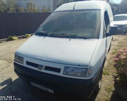 Белый Фиат Скудо, объемом двигателя 1.9 л и пробегом 300 тыс. км за 1650 $, фото 1 на Automoto.ua