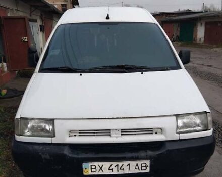 Белый Фиат Скудо, объемом двигателя 1.9 л и пробегом 390 тыс. км за 2500 $, фото 1 на Automoto.ua