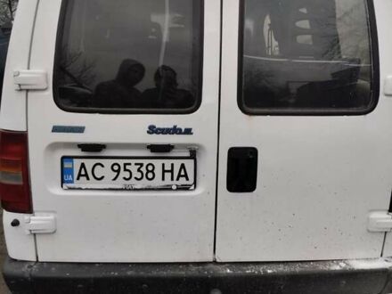 Белый Фиат Скудо, объемом двигателя 2 л и пробегом 336 тыс. км за 1500 $, фото 1 на Automoto.ua
