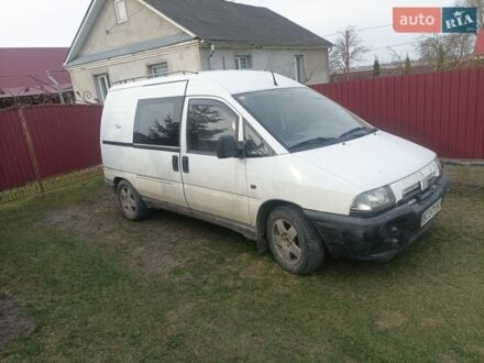 Белый Фиат Скудо, объемом двигателя 1.9 л и пробегом 345 тыс. км за 1800 $, фото 1 на Automoto.ua