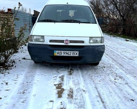 Белый Фиат Скудо, объемом двигателя 1.9 л и пробегом 271 тыс. км за 3000 $, фото 1 на Automoto.ua