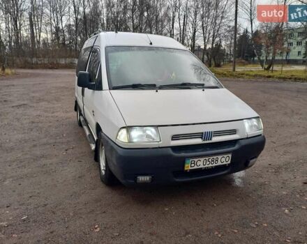Белый Фиат Скудо, объемом двигателя 1.9 л и пробегом 354 тыс. км за 4100 $, фото 1 на Automoto.ua