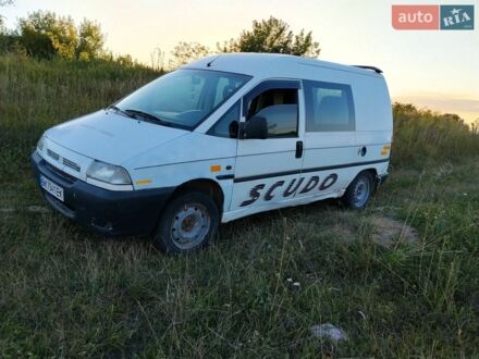Белый Фиат Скудо, объемом двигателя 1.91 л и пробегом 400 тыс. км за 1750 $, фото 1 на Automoto.ua