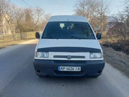 Белый Фиат Скудо, объемом двигателя 2 л и пробегом 300 тыс. км за 1999 $, фото 1 на Automoto.ua