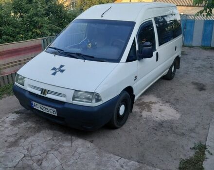 Белый Фиат Скудо, объемом двигателя 1.9 л и пробегом 300 тыс. км за 1750 $, фото 1 на Automoto.ua