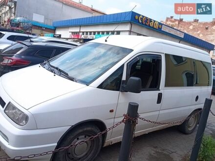 Белый Фиат Скудо, объемом двигателя 2 л и пробегом 160 тыс. км за 2200 $, фото 1 на Automoto.ua