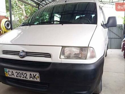 Белый Фиат Скудо, объемом двигателя 1.9 л и пробегом 380 тыс. км за 4300 $, фото 1 на Automoto.ua