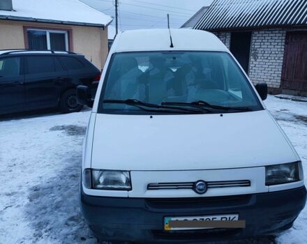 Белый Фиат Скудо, объемом двигателя 1.9 л и пробегом 270 тыс. км за 3191 $, фото 1 на Automoto.ua