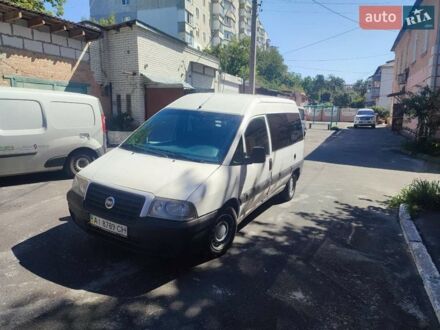 Белый Фиат Скудо, объемом двигателя 1.92 л и пробегом 370 тыс. км за 4000 $, фото 1 на Automoto.ua