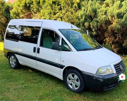 Белый Фиат Скудо, объемом двигателя 2 л и пробегом 310 тыс. км за 5500 $, фото 1 на Automoto.ua