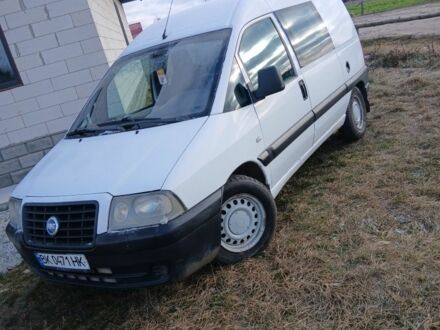 Білий Фіат Скудо, об'ємом двигуна 2 л та пробігом 265 тис. км за 3800 $, фото 1 на Automoto.ua