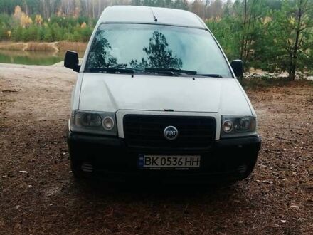 Белый Фиат Скудо, объемом двигателя 2 л и пробегом 274 тыс. км за 4100 $, фото 1 на Automoto.ua