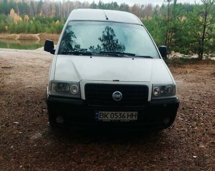 Білий Фіат Скудо, об'ємом двигуна 2 л та пробігом 274 тис. км за 4100 $, фото 1 на Automoto.ua
