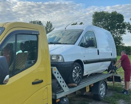Белый Фиат Скудо, объемом двигателя 2 л и пробегом 200 тыс. км за 1350 $, фото 1 на Automoto.ua