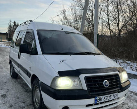 Білий Фіат Скудо, об'ємом двигуна 2 л та пробігом 321 тис. км за 3900 $, фото 1 на Automoto.ua