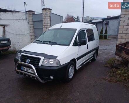 Білий Фіат Скудо, об'ємом двигуна 2 л та пробігом 374 тис. км за 4300 $, фото 1 на Automoto.ua