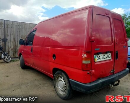 Красный Фиат Скудо, объемом двигателя 2 л и пробегом 333 тыс. км за 2000 $, фото 2 на Automoto.ua