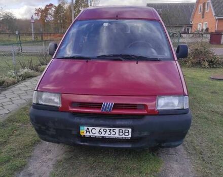 Красный Фиат Скудо, объемом двигателя 1.9 л и пробегом 300 тыс. км за 2800 $, фото 3 на Automoto.ua