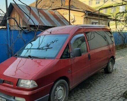 Красный Фиат Скудо, объемом двигателя 2 л и пробегом 245 тыс. км за 3200 $, фото 1 на Automoto.ua