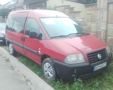 Красный Фиат Скудо, объемом двигателя 2 л и пробегом 316 тыс. км за 4200 $, фото 4 на Automoto.ua