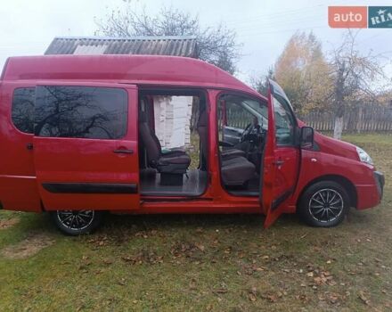 Красный Фиат Скудо, объемом двигателя 2 л и пробегом 181 тыс. км за 6200 $, фото 6 на Automoto.ua