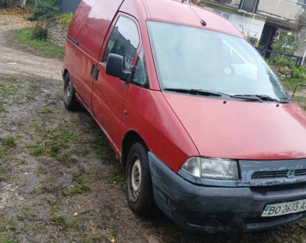 Красный Фиат Скудо, объемом двигателя 1.9 л и пробегом 559 тыс. км за 2000 $, фото 1 на Automoto.ua