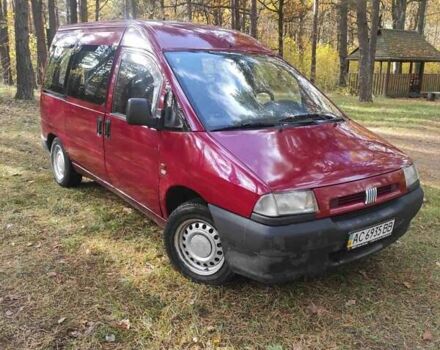 Красный Фиат Скудо, объемом двигателя 1.9 л и пробегом 300 тыс. км за 2800 $, фото 1 на Automoto.ua