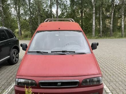 Красный Фиат Скудо, объемом двигателя 1.9 л и пробегом 290 тыс. км за 2400 $, фото 1 на Automoto.ua