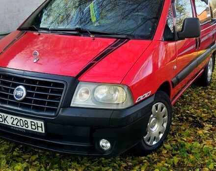 Червоний Фіат Скудо, об'ємом двигуна 2 л та пробігом 300 тис. км за 5500 $, фото 1 на Automoto.ua