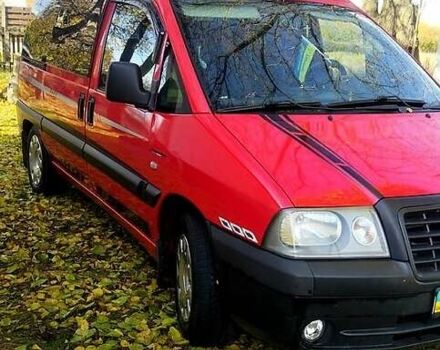 Красный Фиат Скудо, объемом двигателя 2 л и пробегом 300 тыс. км за 5500 $, фото 1 на Automoto.ua