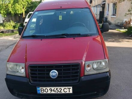 Красный Фиат Скудо, объемом двигателя 2 л и пробегом 316 тыс. км за 4200 $, фото 1 на Automoto.ua