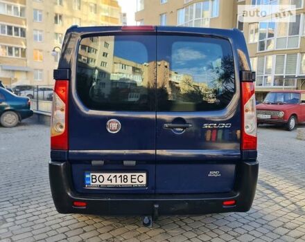 Синий Фиат Скудо пасс., объемом двигателя 2 л и пробегом 246 тыс. км за 7700 $, фото 8 на Automoto.ua
