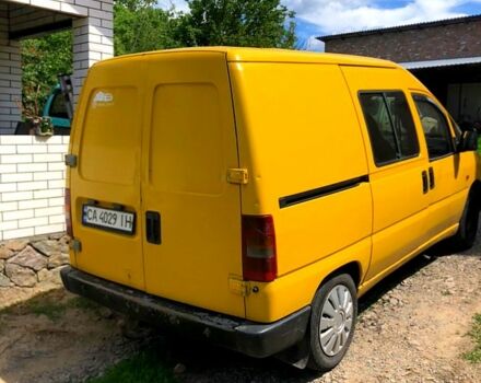 Желтый Фиат Скудо, объемом двигателя 19 л и пробегом 200 тыс. км за 2000 $, фото 2 на Automoto.ua