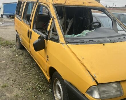 Желтый Фиат Скудо, объемом двигателя 1.9 л и пробегом 250 тыс. км за 650 $, фото 1 на Automoto.ua