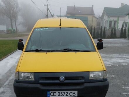 Фиат Скудо 2000 в Кицмане на Automoto.ua Желтый Фиат Скудо, объемом двигателя 2 л и пробегом 260 тыс. км за 3700 $, фото 1 на Automoto.ua