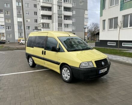 Желтый Фиат Скудо, объемом двигателя 2 л и пробегом 300 тыс. км за 3650 $, фото 1 на Automoto.ua