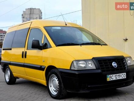 Желтый Фиат Скудо, объемом двигателя 2 л и пробегом 360 тыс. км за 4700 $, фото 1 на Automoto.ua