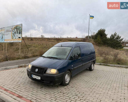 Синий Фиат Скудо, объемом двигателя 2 л и пробегом 401 тыс. км за 2700 $, фото 4 на Automoto.ua