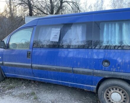 Синий Фиат Скудо, объемом двигателя 2 л и пробегом 340 тыс. км за 4444 $, фото 1 на Automoto.ua