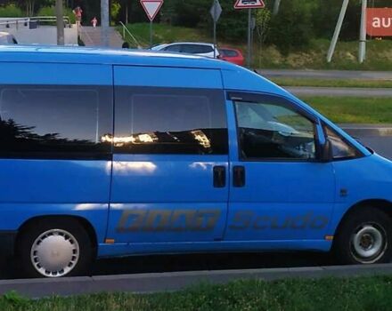 Синій Фіат Скудо, об'ємом двигуна 1.9 л та пробігом 405 тис. км за 3100 $, фото 2 на Automoto.ua