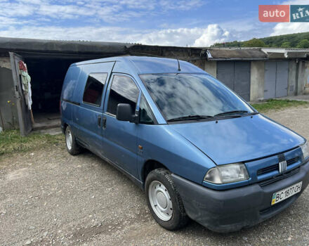 Синий Фиат Скудо, объемом двигателя 1.9 л и пробегом 432 тыс. км за 1999 $, фото 2 на Automoto.ua