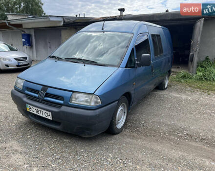 Синий Фиат Скудо, объемом двигателя 1.9 л и пробегом 432 тыс. км за 1999 $, фото 4 на Automoto.ua