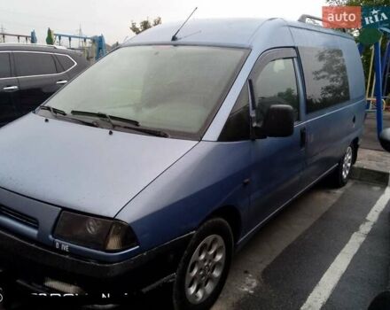 Синий Фиат Скудо, объемом двигателя 2 л и пробегом 305 тыс. км за 3300 $, фото 1 на Automoto.ua