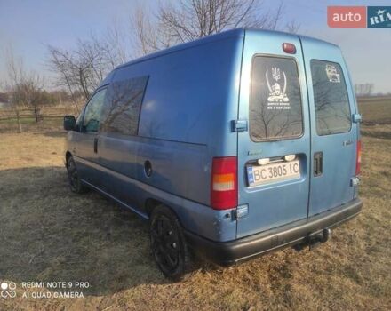 Синий Фиат Скудо, объемом двигателя 2 л и пробегом 308 тыс. км за 3200 $, фото 6 на Automoto.ua