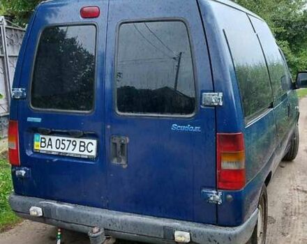 Фиат Скудо 2003 в Днепре (Днепропетровске) на Automoto.ua Синий Фиат Скудо, объемом двигателя 2 л и пробегом 669 тыс. км за 2850 $, фото 5 на Automoto.ua
