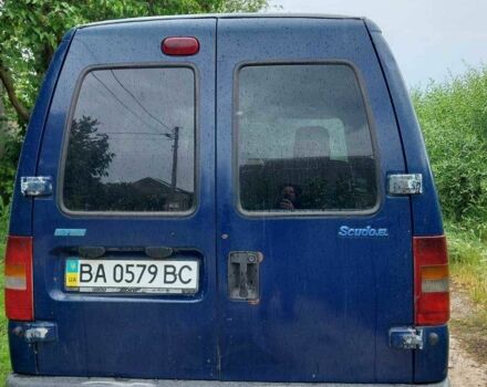 Синій Фіат Скудо, об'ємом двигуна 2 л та пробігом 668 тис. км за 3600 $, фото 3 на Automoto.ua