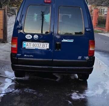 Синий Фиат Скудо, объемом двигателя 2 л и пробегом 520 тыс. км за 4300 $, фото 1 на Automoto.ua