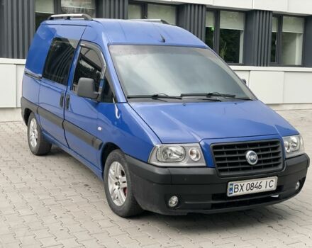 Синій Фіат Скудо, об'ємом двигуна 2 л та пробігом 298 тис. км за 4450 $, фото 1 на Automoto.ua